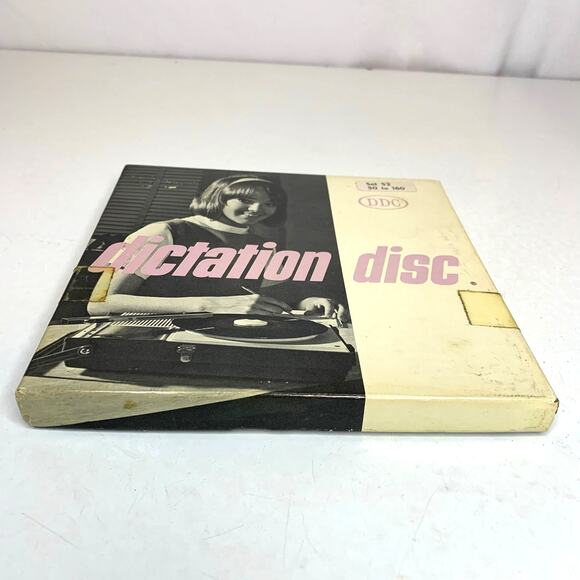 DDC Dictation Disc Set 52 45 RPM Records Shorthand Homework Practice - Picture 1 of 8